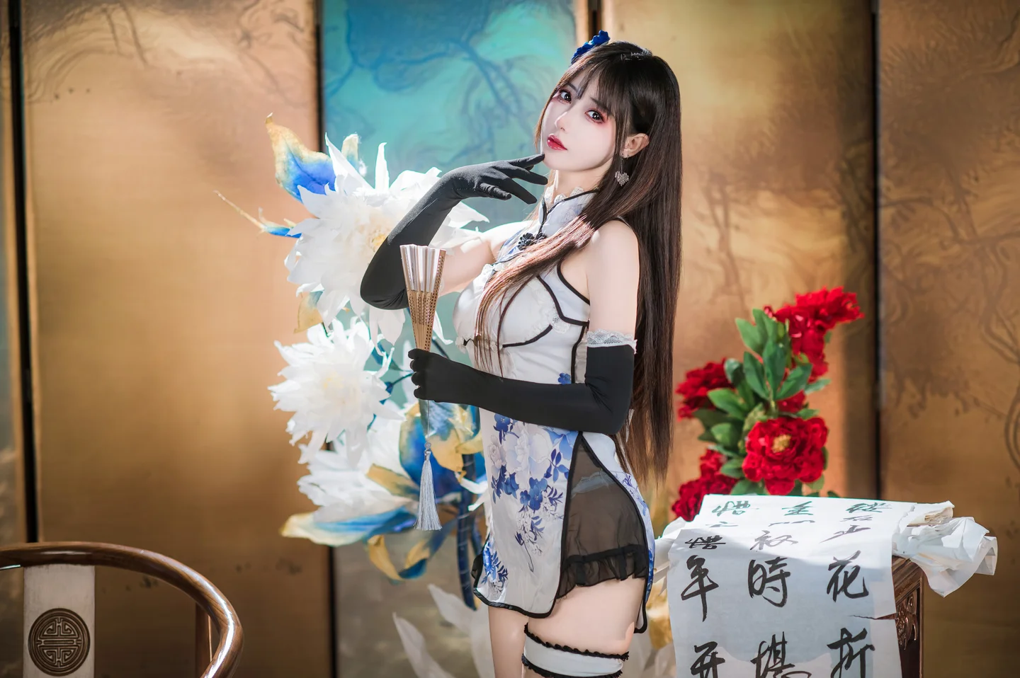 羽生三未_艳娘幻梦谭_瓶儿_青花瓷旗袍_25P_294MB tg@simisebaisi 【丝足阁】008.webp